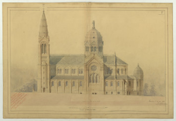 Basilique Saint-Ferjeux, 1884 (cote : 2Fi1173)