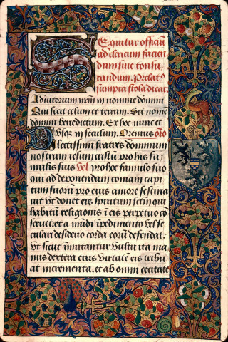 Ms 135 - Pontificale, ad usum Ambianensis dioecesis, cum notatione