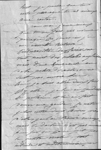 Ms Z 418 - Correspondance de Clarisse Vigoureux., Julie Considérant et Just Muiron. 1830-1850.