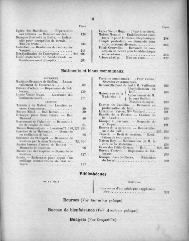Registre des délibérations du Conseil municipal pour l'année 1889 (imprimé)