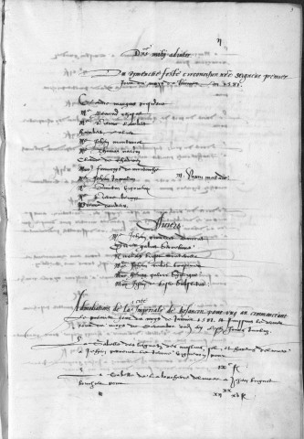 Registre des délibérations municipales 1er janvier 1581 - 31 décembre 1583