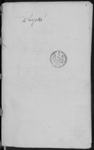 Ms Académie 27 - Seizième volume : années 1766-1769. — Éloquence