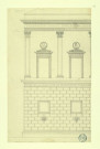 Etude de la façade du palais Gravina rue de Tolède à Naples / Pierre-Adrien Pâris , [S.l.] : [P.-A. Pâris], [1700-1800]