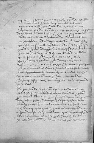 Ms Granvelle 38 - Correspondance du parlement de Dole avec le gouverneur de la Franche-Comté, et diverses lettres de celui-ci concernant les affaires publiques de cette province. (1561-1648)