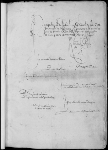 Registre des délibérations municipales 1er janvier 1544 - 31 décembre 1546
