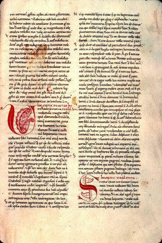 Ms 175 - Augustin, saint, 354-430. Commentaires sur les psaumes / Enarrationes in Psalmos