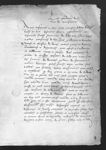 Comptes de la Ville de Besançon, recettes et dépenses, Compte de Pierre de Chaffoy (1er janvier - 31 décembre 1494)