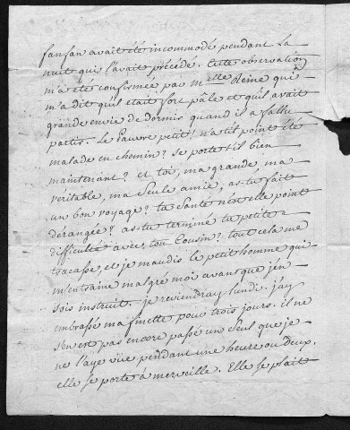 Ms 1417 - Correspondance de Charles Nodier, et pièces diverses le concernant