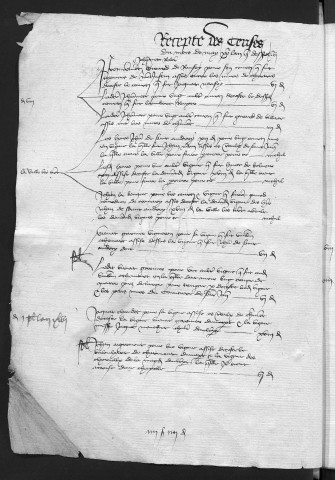Comptes de la Ville de Besançon, recettes et dépenses, Compte de Nicolas de Velotte (15 mai 1446 - 24 juin 1447)