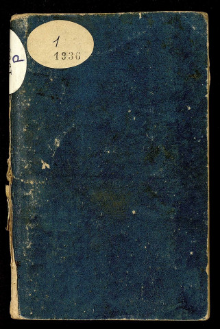 Ms 1936 - Charles Weiss. Carnets de notes (tome I) : "Des hommes de lettres morts tragiquement".