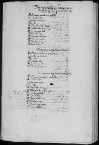 Registre des délibérations municipales 1er août 1629 - 3 juin 1630