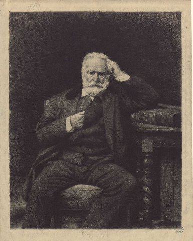 [Victor Hugo] [image fixe] / L Bonnat 1879 ; Rajon aq fort 1800/1899