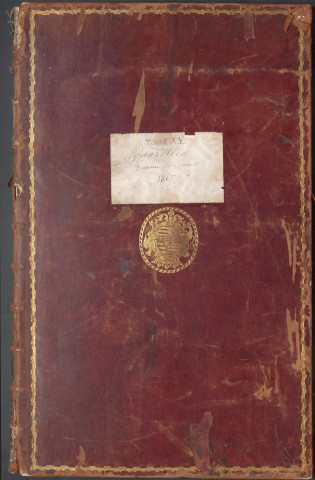 Aquarelles de Claude-Jules Grenier (tome XV : Baume-Les-Dames, 1867)