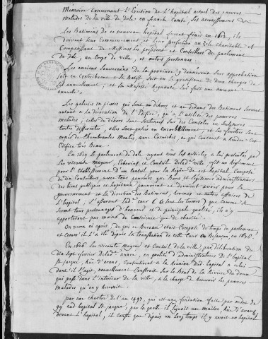 Ms Académie 30 - Dix-neuvième volume : années 1768, 1769, 1779. — Histoire