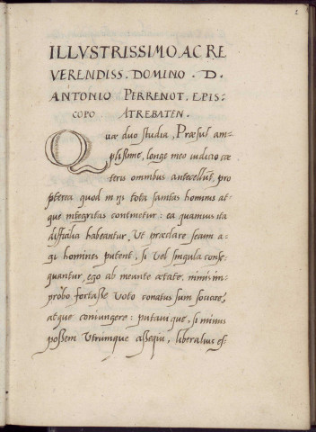 Ms 455 - Tiara, Petreius (1514-1586), Commentaire sur les Aphorismes et les Coa praesagia d'Hippocrate (0460-0377 av. J.-C.)