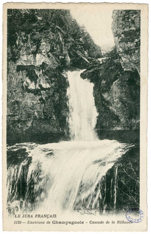 La Billaude (cascade) (F-39, cartes postales)