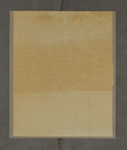Ms Z 549 - Bande de tissu utilisée pour une circoncision. 1862-1865