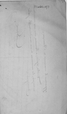 Ms 1868 - Tome IX. Lettres adressées à Auguste Castan (1833-1892)