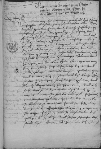 Ms Granvelle 59 - « Lettres et papiers de l'ambassade de monsieur de Chantonnay à l'empereur Maximilien... Tome VIII »