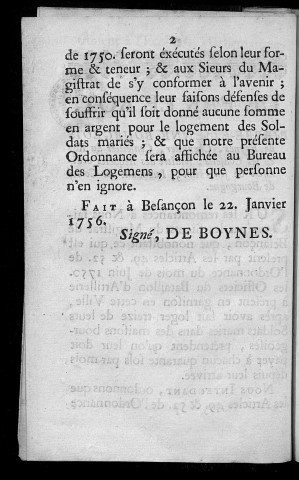 De par le Roy : Pierre-Etienne Bourgeois de Boynes,...