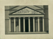 Elévation du frontispice du Panthéon / Pierre-Adrien Pâris , [S.l.] : [P.-A. Pâris], [1700-1800]
