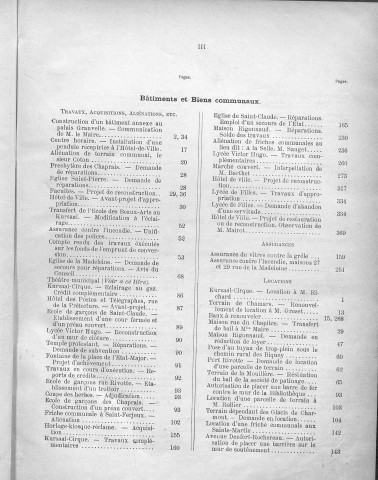 Registre des délibérations du Conseil municipal pour l'année 1896 (imprimé)