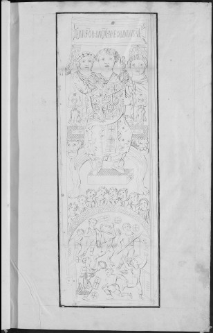 Ms Baverel 30 - « Description des monumens du moyen âge qui ont existé ou qui existent encore dans la Franche-Comté, 1817 », par l'abbé J.-P. Baverel
