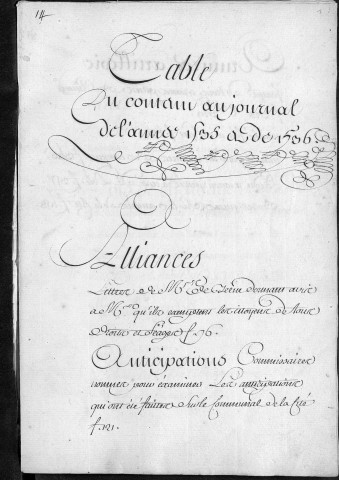 Registre des délibérations municipales 24 mars 1535 - 22 juin 1537