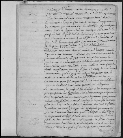 Ms Baverel 6 - Notes d'histoire générale réunies par l'abbé J.-P. Baverel