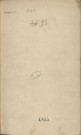 Ms 1855 - Inventaire et analyse des registres de comptes de la Ville de Besançon : 1541-1684 (tome III). Notes d'Auguste Castan (1833-1892)
