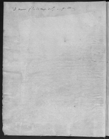 Ms 612 - « Correspondance littéraire de M. Suard avec le margrave de Bareuth, commencée au mois de janvier 1773, terminée à la fin de 1775 »