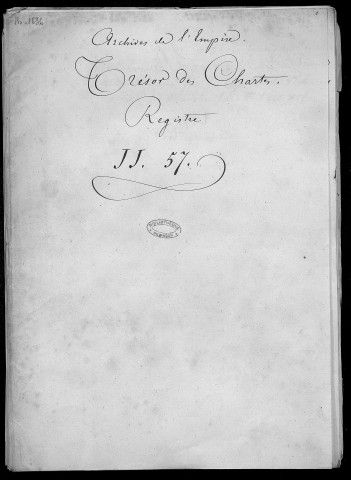 Ms 1836-1 - Notes et documents relatifs à l'ancien Collège de Bourgogne à Paris (1331-1804) (tome III). Notes d'Auguste Castan (1833-1892)