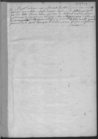 Registre des décès, 28 mai - 1er décembre 1806
