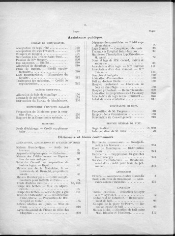 Registre des délibérations du Conseil municipal pour l'année 1887 (imprimé)