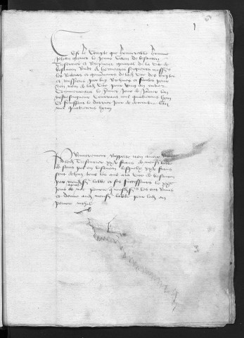 Comptes de la Ville de Besançon, recettes et dépenses, Compte de Jehan Grenier le Jeune (1er janvier - 31 décembre 1464)