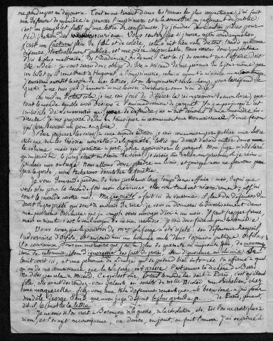 Ms 644 - Lettres de Pierre-Joseph Proudhon