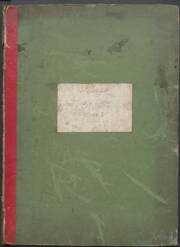 Dessins de Claude-Jules Grenier (tome I : 1840-1875)