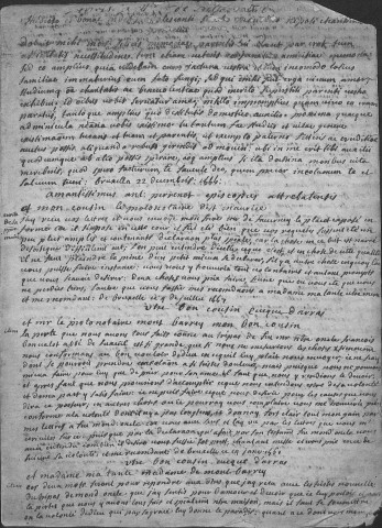 Ms Granvelle 47 - Extraits des papiers du cardinal de Granvelle, par l'abbé J.-B. Boisot, etc.