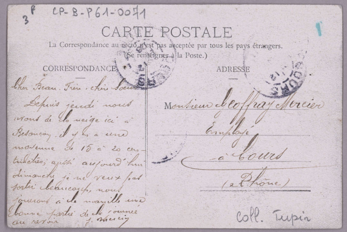 Besançon - L'Avenue Carnot [image fixe] , Besançon : J. Liard. Edit., 1901/1906