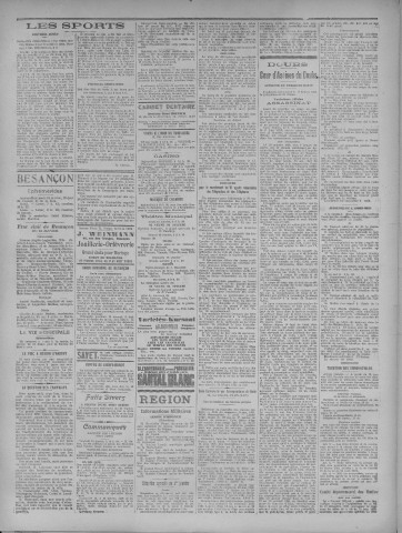 13/01/1921 - La Dépêche républicaine de Franche-Comté [Texte imprimé]
