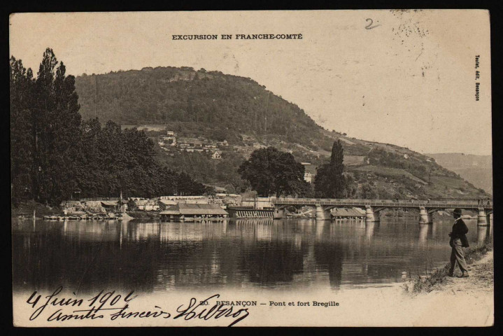 Besançon - Pont et Fort de Brégille [image fixe] , Besançon : Louis Mosdier édit., 1875/1913