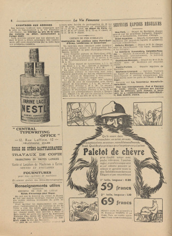 La Vie féminine [Texte imprimé]