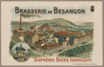 Brasserie de Besançon. Suprême Bière Gangloff [image fixe] , Paris : Imp. Isidore Lang & Cie, 1909/1930