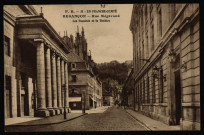 Besançon - Rue Mégevand Les Facultés et le Théâtre [image fixe] , Besançon : Edition des Nouvelles Galeries, 1904-1930