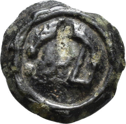 860.43.1 - pièce de monnaie ; potin