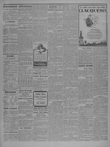 05/11/1933 - Le petit comtois [Texte imprimé] : journal républicain démocratique quotidien