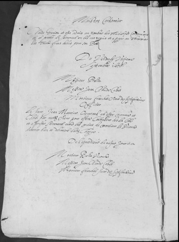 Registre des délibérations municipales 11 septembre 1676 - 12 novembre 1678