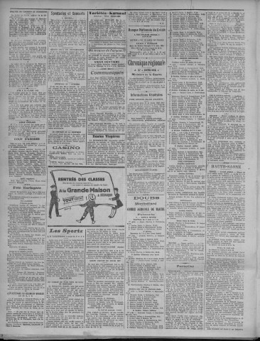 28/09/1923 - La Dépêche républicaine de Franche-Comté [Texte imprimé]