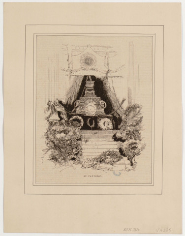 Au Panthéon [image fixe] / L. Grenier 1885