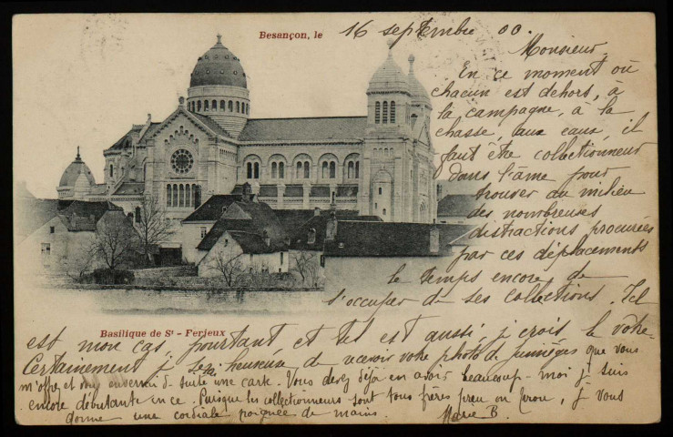 Besançon - Basilique de St-Ferjeux. [image fixe] , 1897/1900